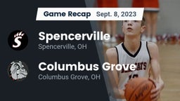 Recap: Spencerville  vs. Columbus Grove  2023