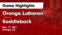 Orange Lutheran  vs Saddleback  Game Highlights - Nov. 17, 2021