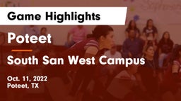 Poteet  vs South San West Campus Game Highlights - Oct. 11, 2022