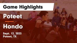 Poteet  vs Hondo  Game Highlights - Sept. 12, 2023