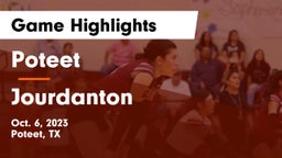 Poteet  vs Jourdanton  Game Highlights - Oct. 6, 2023