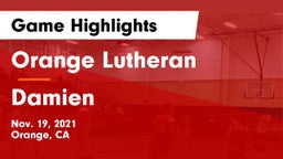 Orange Lutheran  vs Damien  Game Highlights - Nov. 19, 2021