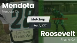 Matchup: Mendota  vs. Roosevelt  2017