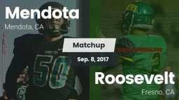 Matchup: Mendota  vs. Roosevelt  2017