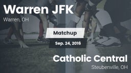 Matchup: Warren JFK vs. Catholic Central  2016