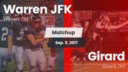 Matchup: Warren JFK vs. Girard  2017