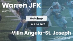 Matchup: Warren JFK vs. Villa Angela-St. Joseph  2017