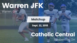 Matchup: Warren JFK vs. Catholic Central  2018