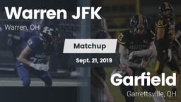 Matchup: Warren JFK vs. Garfield  2019