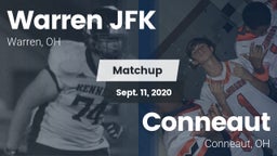 Matchup: Warren JFK vs. Conneaut  2020