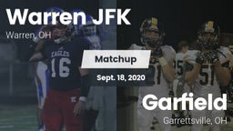 Matchup: Warren JFK vs. Garfield  2020