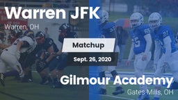 Matchup: Warren JFK vs. Gilmour Academy  2020