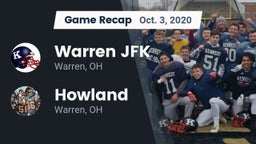 Recap: Warren JFK vs. Howland  2020
