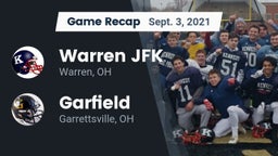 Recap: Warren JFK vs. Garfield  2021