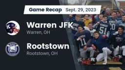 Recap: Warren JFK vs. Rootstown  2023