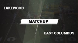Matchup: Lakewood  vs. East Columbus  2016