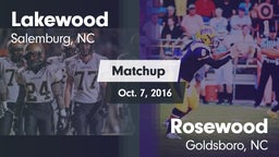 Matchup: Lakewood  vs. Rosewood  2016