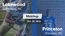 Matchup: Lakewood  vs. Princeton  2016
