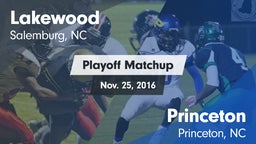 Matchup: Lakewood  vs. Princeton  2016