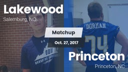 Matchup: Lakewood  vs. Princeton  2017