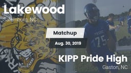 Matchup: Lakewood  vs. KIPP Pride High 2019