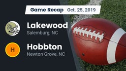 Recap: Lakewood  vs. Hobbton  2019