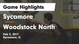 Sycamore  vs Woodstock North Game Highlights - Feb 3, 2017