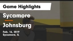 Sycamore  vs Johnsburg Game Highlights - Feb. 16, 2019