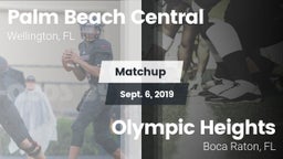 Matchup: Palm Beach Central vs. Olympic Heights  2019
