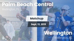 Matchup: Palm Beach Central vs. Wellington  2019