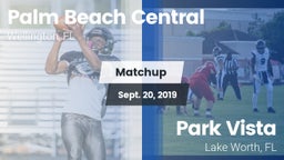 Matchup: Palm Beach Central vs. Park Vista  2019