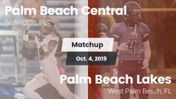 Matchup: Palm Beach Central vs. Palm Beach Lakes  2019