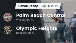 Recap: Palm Beach Central  vs. Olympic Heights  2019