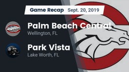 Recap: Palm Beach Central  vs. Park Vista  2019