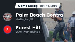 Recap: Palm Beach Central  vs. Forest Hill  2019