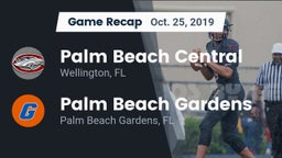Recap: Palm Beach Central  vs. Palm Beach Gardens  2019