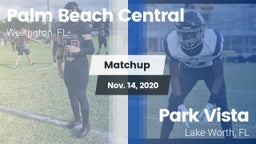 Matchup: Palm Beach Central vs. Park Vista  2020