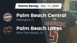 Recap: Palm Beach Central  vs. Palm Beach Lakes  2020