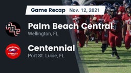 Recap: Palm Beach Central  vs. Centennial  2021