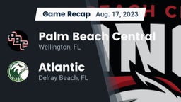 Recap: Palm Beach Central  vs. Atlantic  2023