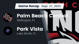 Recap: Palm Beach Central  vs. Park Vista  2023