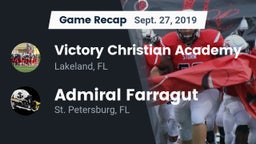 Recap: Victory Christian Academy vs. Admiral Farragut  2019