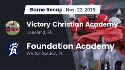 Recap: Victory Christian Academy vs. Foundation Academy  2019