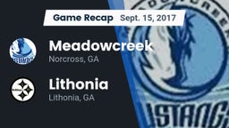 Recap: Meadowcreek  vs. Lithonia  2017