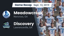 Recap: Meadowcreek  vs. Discovery  2019
