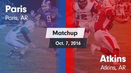 Matchup: Paris  vs. Atkins  2016