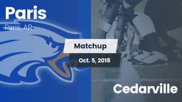Matchup: Paris  vs. Cedarville  2018