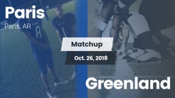 Matchup: Paris  vs. Greenland  2018