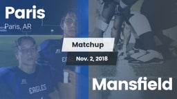 Matchup: Paris  vs. Mansfield  2018