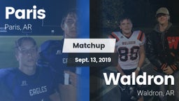 Matchup: Paris  vs. Waldron  2019